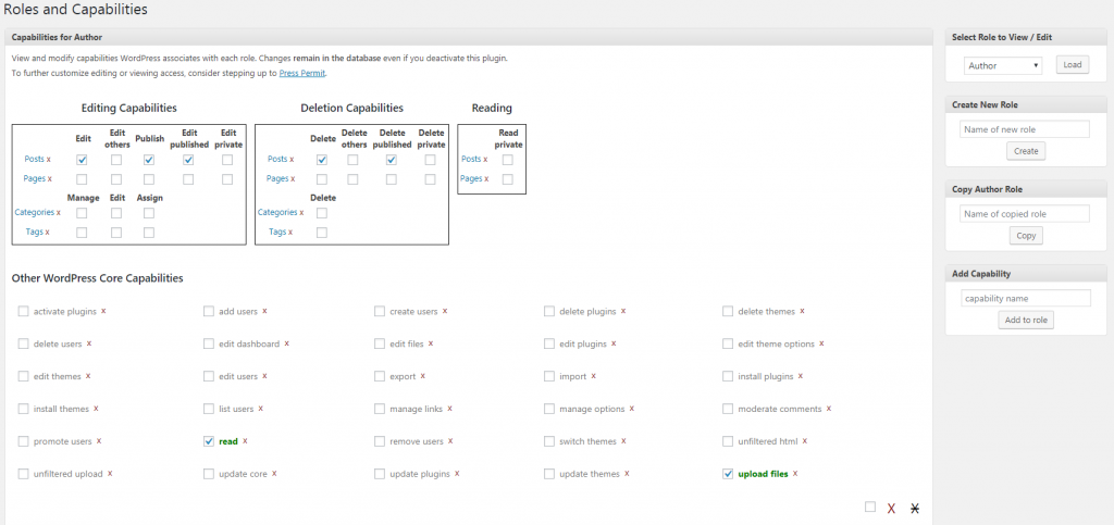 Manage options перевод